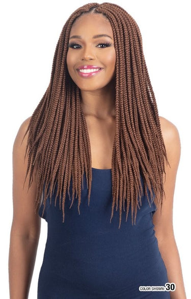 SHAKE N GO FREETRESS CROCHET 3X BOX BRAID 18